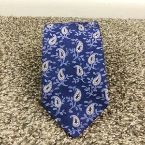 Robert Talbott Best of Class Neck Tie Thick Silk Paisley Purple 59L 3.5W USA